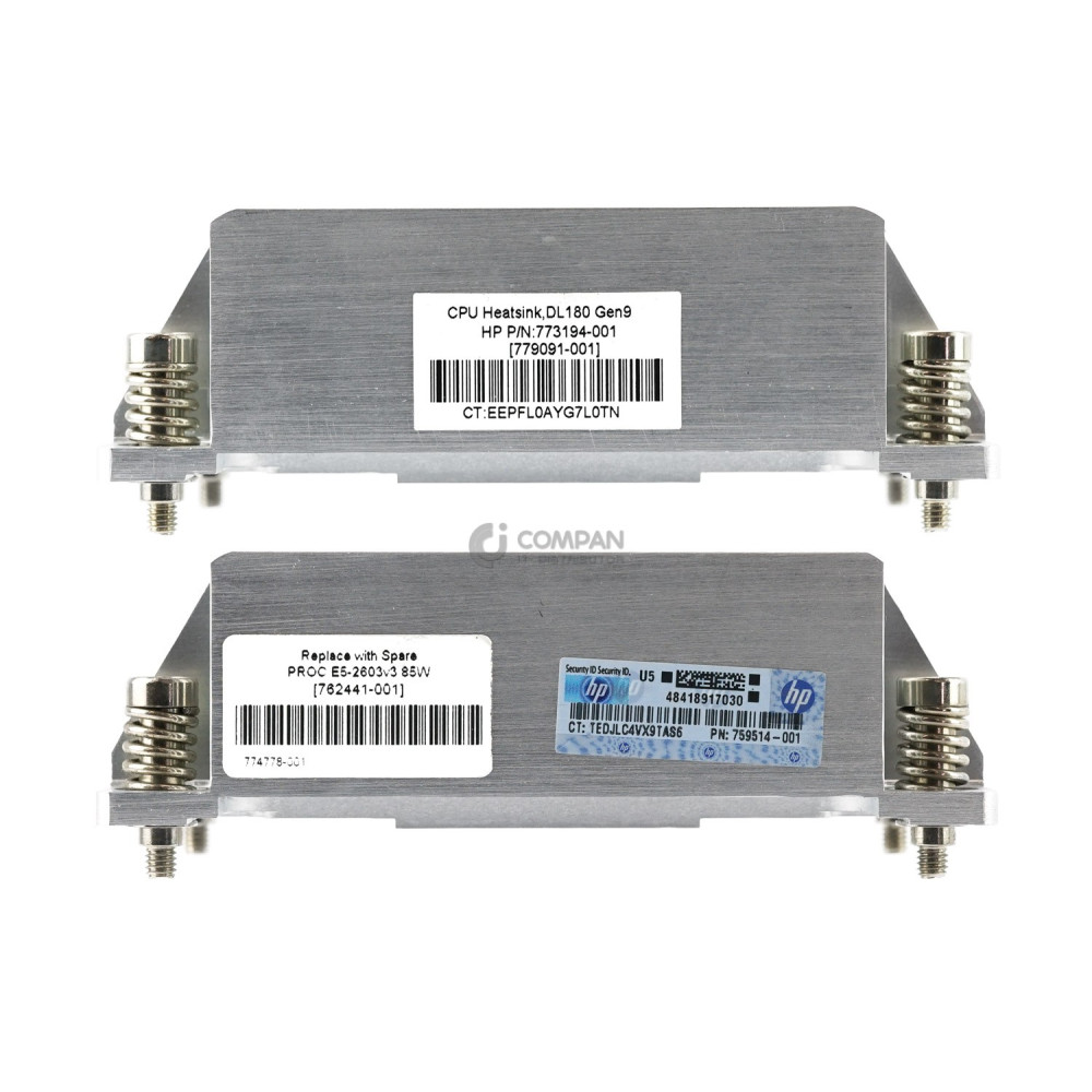 779091-001 HP HEATSINK FOR DL180 G9 759514-001